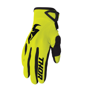 Thor Sector Gloves - Acid/Black
